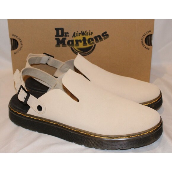 Dr.‎ Martens Men\'sCarlson Slingback Clogs Mules US 14 Warm Sand NIB